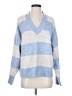 RD Style Stripes Blue Pullover Sweater Size S - photo 1