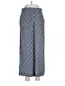 Max Studio 100% Polyester Chevron-herringbone Blue Casual Pants Size M - photo 1
