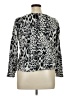 Chico's Animal Print Silver Pullover Sweater Size XL - photo 2