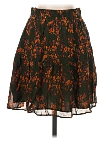 Garnet Hill Silk Skirt (view 1)