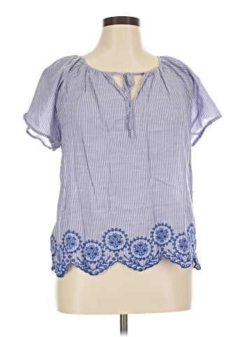 Susina Short Sleeve Blouse (view 1)
