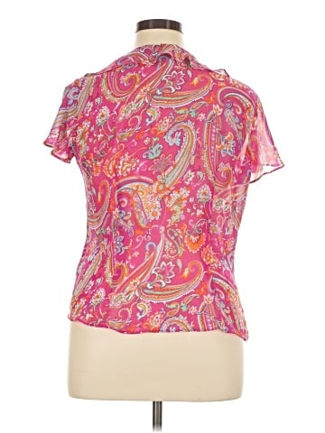 Chaps Short Sleeve Blouse (view 2)