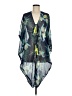Echo 100% Polyester Blue Kimono One size - photo 1