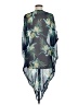 Echo 100% Polyester Blue Kimono One size - photo 2