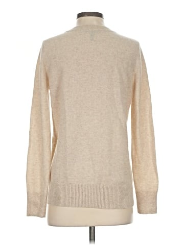 Aqua Cashmere Pullover Sweater (view 2)