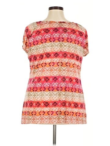 Faded Glory Short Sleeve Blouse (view 2)