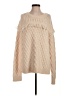 Tory Burch 100% Wool Tan Wool Pullover Sweater Size XL - photo 1