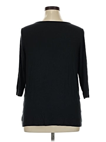 Denim 24/7 3/4 Sleeve Top (view 2)