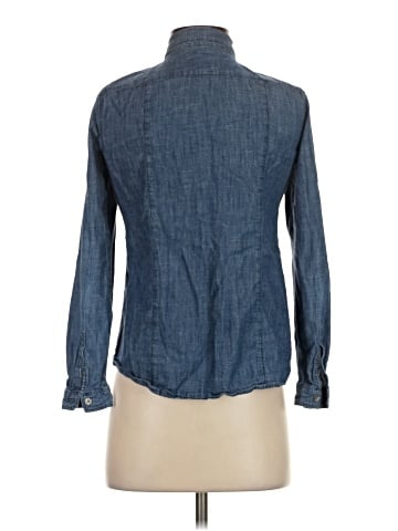 Ann Taylor LOFT Long Sleeve Button-Down Shirt (view 2)