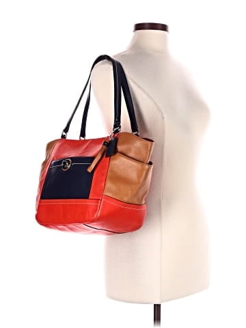 Coach Factory Leather Tote (view 2)