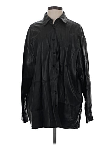 Audrey 3+1 Faux Leather Jacket (view 1)