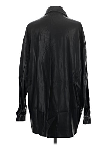 Audrey 3+1 Faux Leather Jacket (view 2)