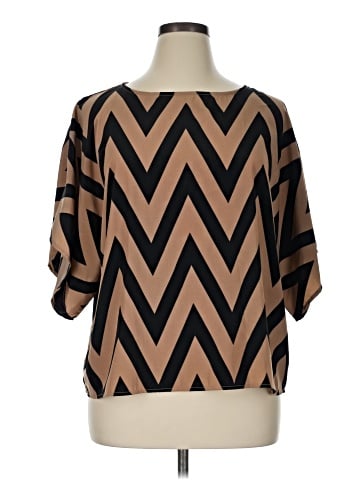 Bobeau Short Sleeve Blouse (view 1)