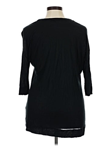 Lane Bryant 3/4 Sleeve T-Shirt (view 2)