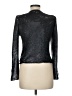IRO Metallic Black Jacket Size Med (2) - photo 2