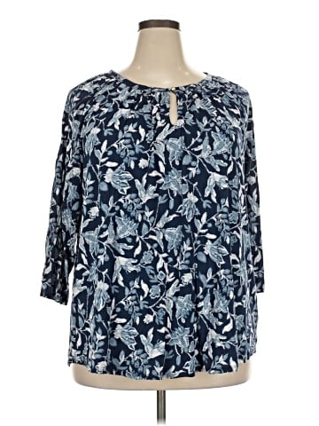 Lucky Brand 3/4 Sleeve Blouse (view 1)