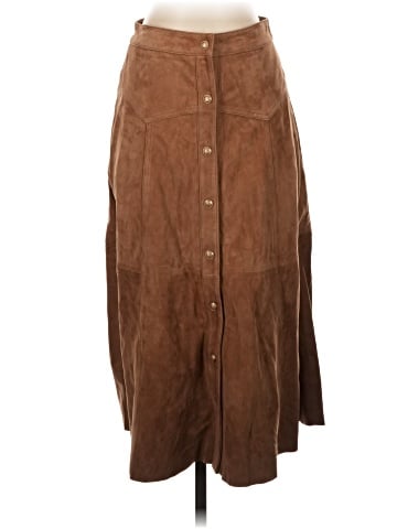 Alice + Olivia Leather Skirt (view 1)