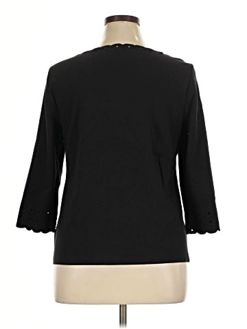 Talbots 3/4 Sleeve Top (view 2)