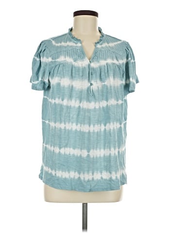 Gloria Vanderbilt Short Sleeve Henley (view 1)