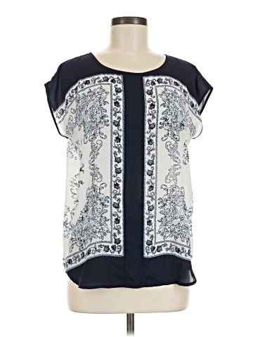 Cynthia Rowley Short Sleeve Blouse (view 1)
