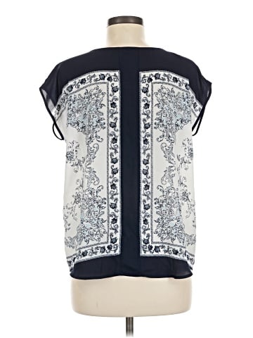 Cynthia Rowley Short Sleeve Blouse (view 2)