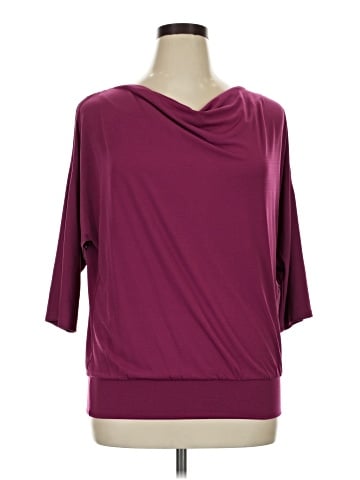 B-Design 3/4 Sleeve Top (view 1)