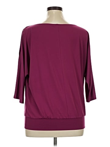 B-Design 3/4 Sleeve Top (view 2)