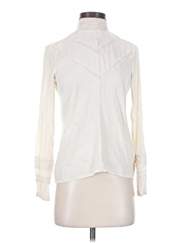 Zara Basic Long Sleeve Blouse (view 1)