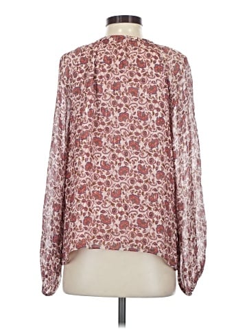 Ramy Brook Long Sleeve Silk Top (view 2)