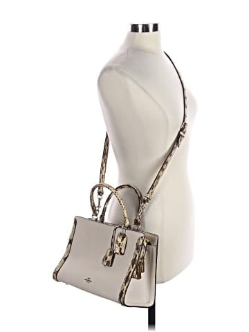 Coach Factory Leather Satchel (view 2)