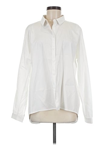 Just Female Long Sleeve Button-Down Shirt (view 1)