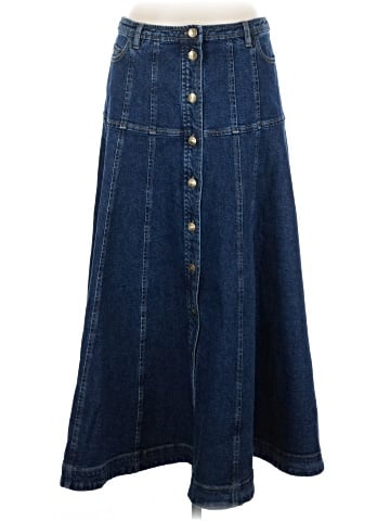 Cinq à Sept Denim Skirt (view 1)