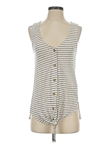 t.la Sleeveless Button-Down Shirt (view 1)