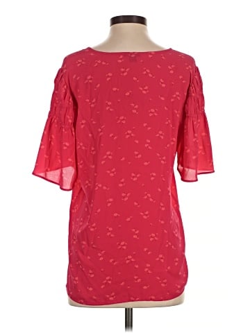 Ann Taylor Short Sleeve Blouse (view 2)
