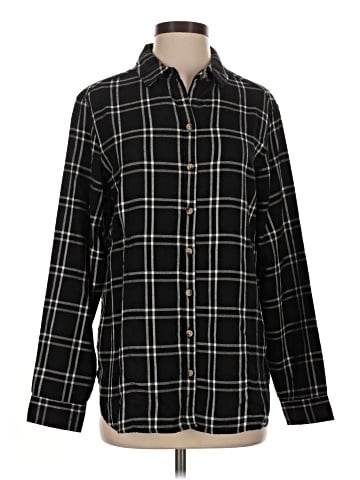 Jachs Girlfriend Long Sleeve Button-Down Shirt (view 1)