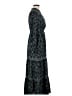 Max Studio Paisley Green Casual Dress Size M - photo 4