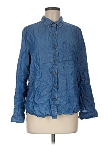Style&Co Long Sleeve Button-Down Shirt (view 1)