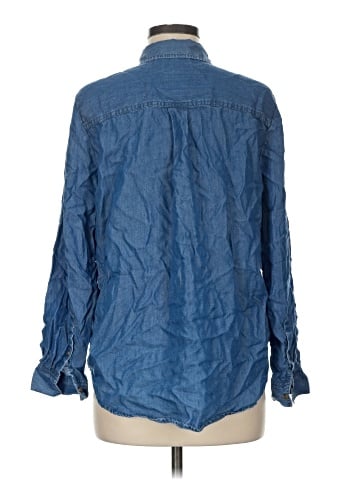 Style&Co Long Sleeve Button-Down Shirt (view 2)