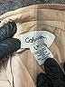 Calvin Klein 100% Polyester Tan Jacket Size 10 - photo 6