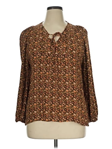 Natural Life 3/4 Sleeve Blouse (view 1)