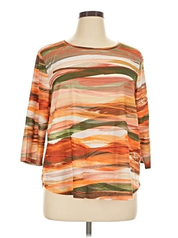 North Style 3/4 Sleeve Top (view 1)