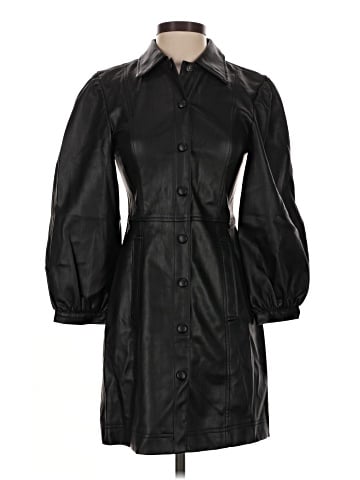 Topshop Faux Leather Jacket (view 1)