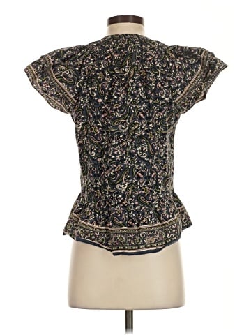 Veronica Beard Short Sleeve Blouse (view 2)