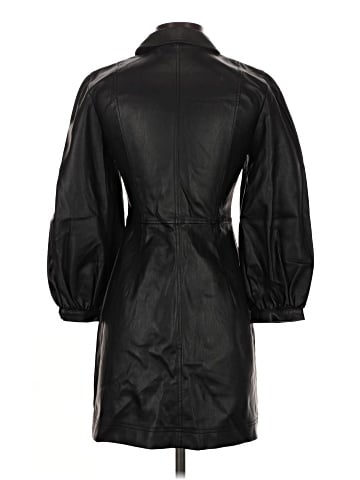 Topshop Faux Leather Jacket (view 2)