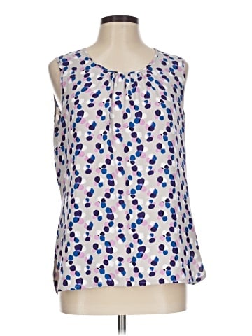 Anne Klein Sleeveless Blouse (view 1)