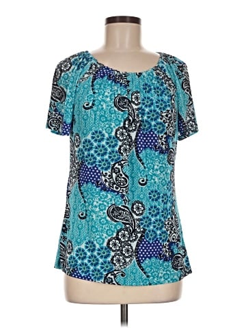 Jaclyn Smith Short Sleeve Blouse (view 1)