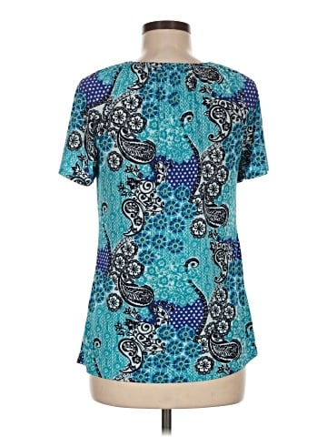 Jaclyn Smith Short Sleeve Blouse (view 2)