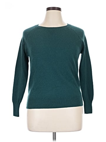 Halogen Cashmere Pullover Sweater (view 1)