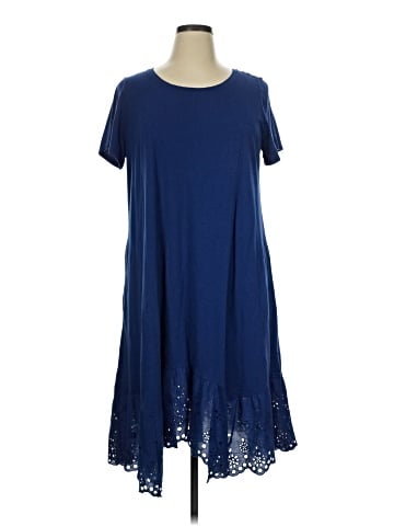 LOGO by Lori Goldstein Casual Dress (view 1)