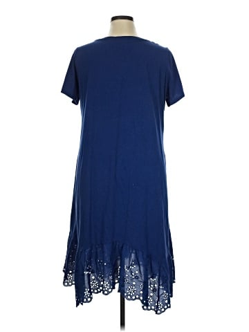 LOGO by Lori Goldstein Casual Dress (view 2)